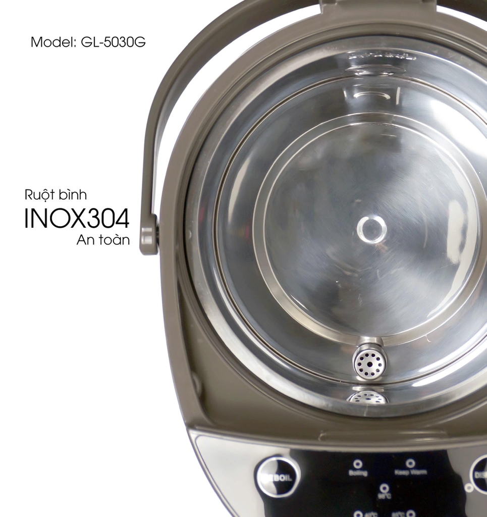 Bình thủy điện 5030G - 3 Lít - Bảo hành 2 năm