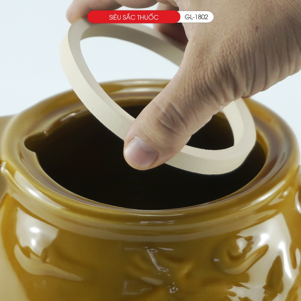 Siêu sắc thuốc 1802 - 3.3 Lít - Bảo hành 2 năm