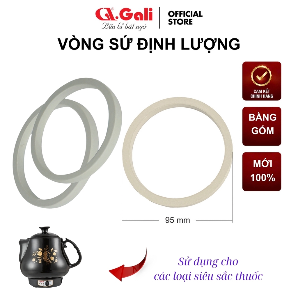 Combo 2 vòng Sứ ấm Sắc Thuốc