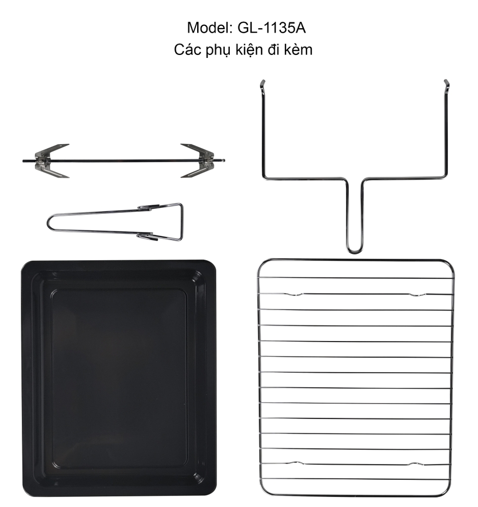 Lò nướng thùng 1135A - 35 Lít - Bảo hành 1 năm