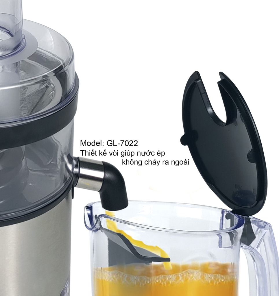 Máy ép trái cây 7022 - Công suất 800W - Bảo hành 1 năm