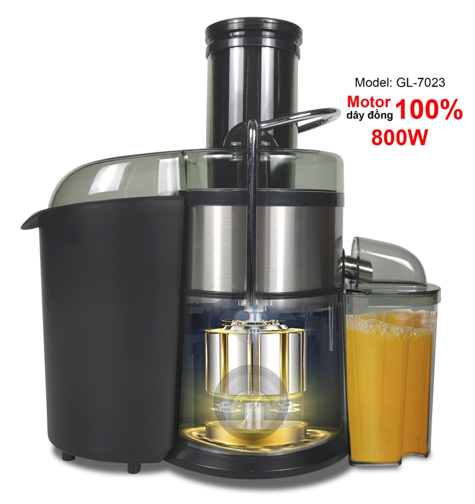 Máy ép trái cây 7023 - Công suất 800W -  Bảo hành 1 năm