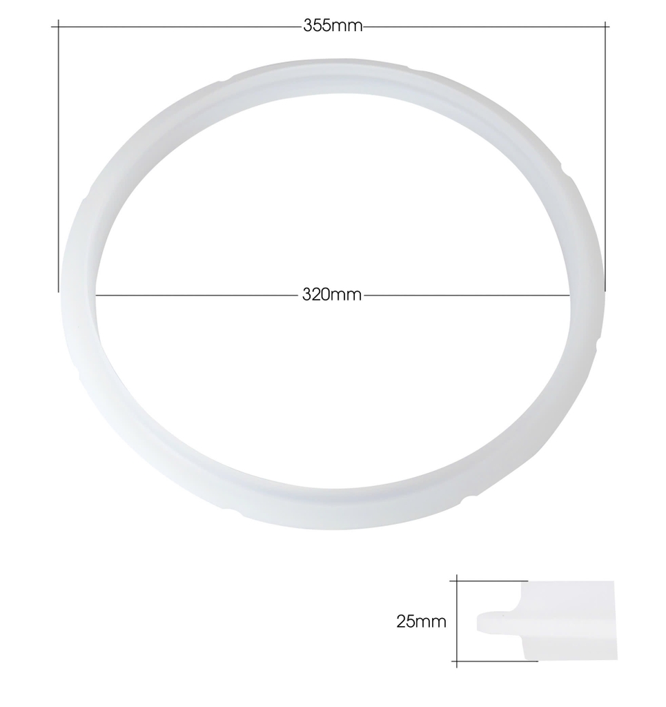 Ron cao su nồi áp suất 17 lít