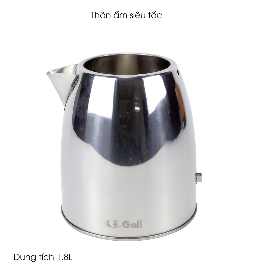 Thân ấm siêu tốc Gali 1.8 lít
