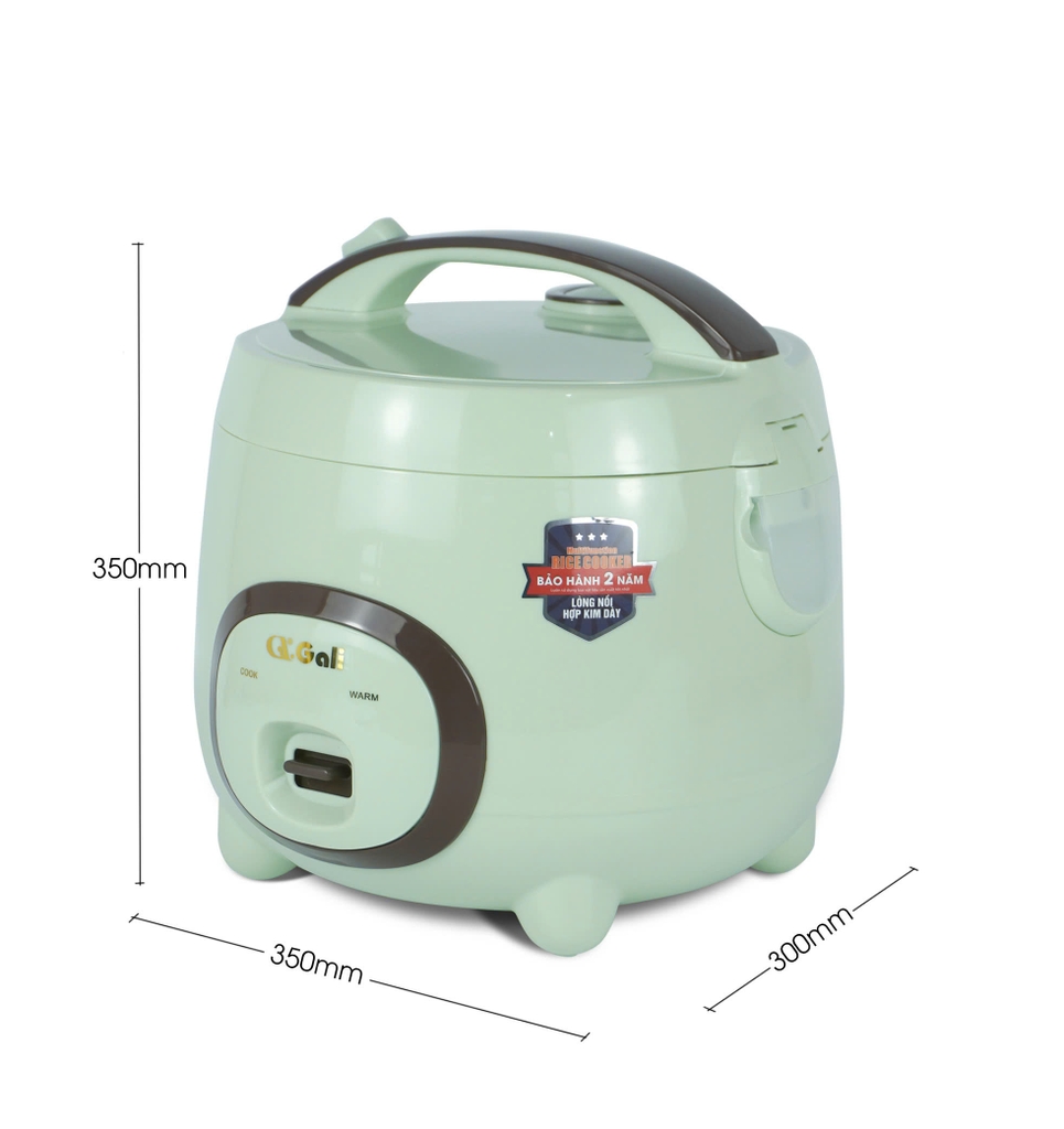 Nồi cơm điện 1718M - 1.8 Lít - Bảo hành 2 năm