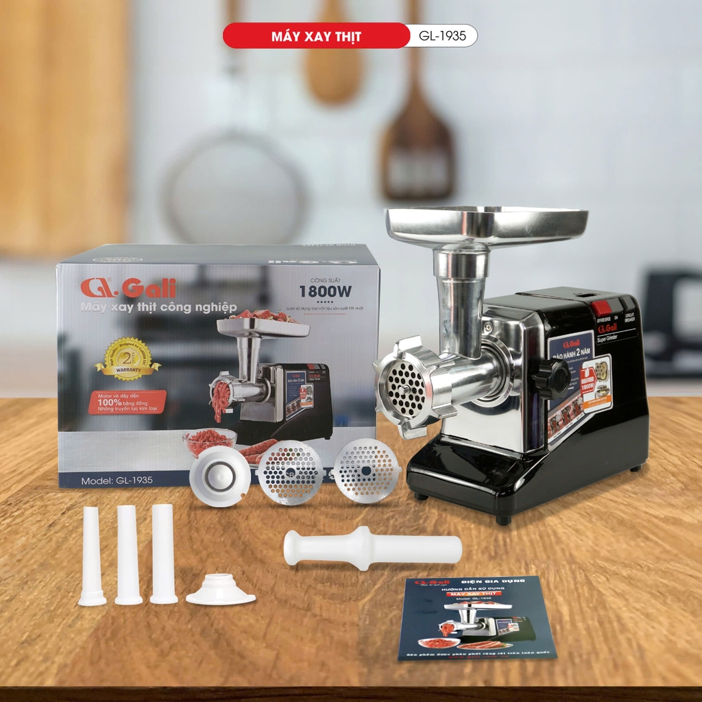 Máy xay thịt công nghiệp 1935 - Công suất 1800W - Bảo hành 2 năm