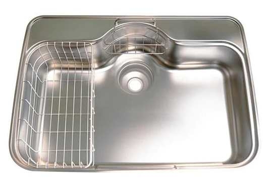 Chậu rửa bát 1 hố hạt sần vân hạt Shigeru | IB-DK FS