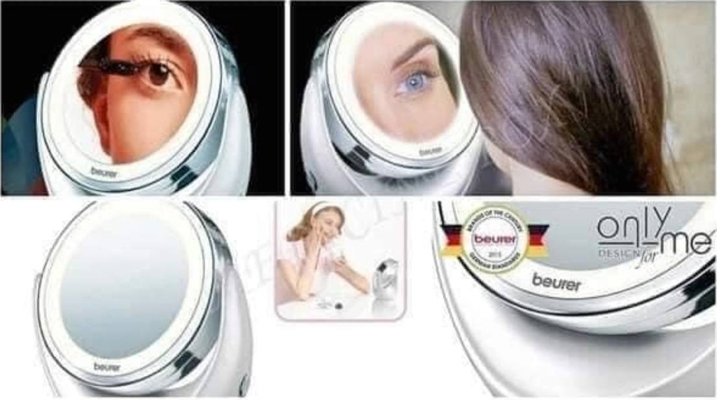 Gương trang điểm 2 mặt kèm đèn Led BEURER | BS49