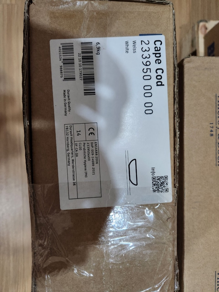 Chậu lavabo Duravit Cape Cod | 2339500000