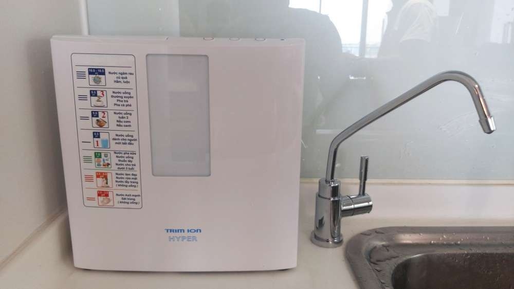 Máy lọc nước Ion Kiềm giàu Hydro Trim ion Hyper