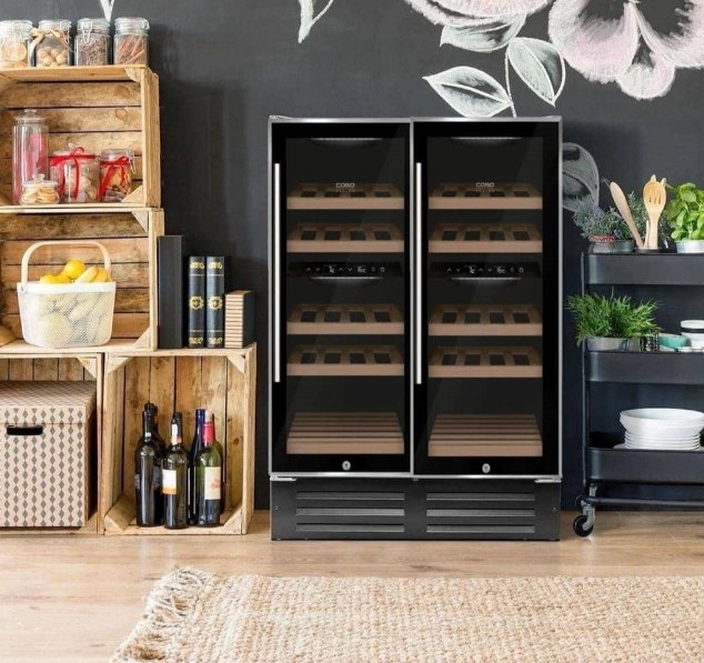 Tủ bảo quản rượu vang Caso WineComfort 24chai | Black 644