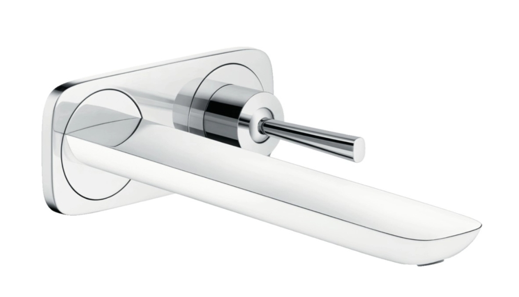 Vòi lavabo âm tường Hansgrohe | 15085400+13622180