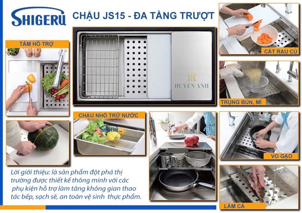 Tấm hỗ trợ nhập khẩu Nhật Shigeru | G1JS15MST