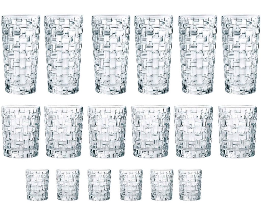 Bộ cốc pha lê Nachtmann Noblesse 18 Cốc | 101764