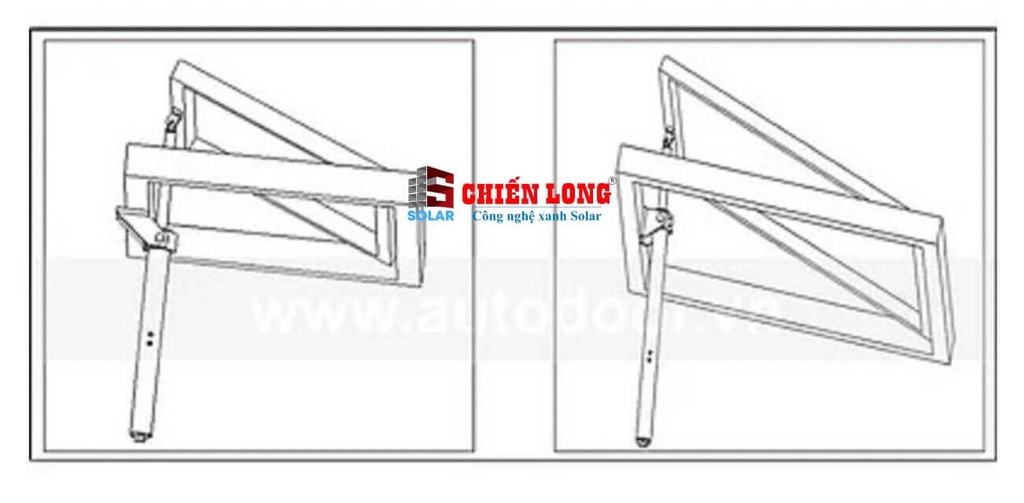 Thiết bị Motor đóng mở cửa sổ tự động | Giếng trời Tự Động- Hàng chính hãng