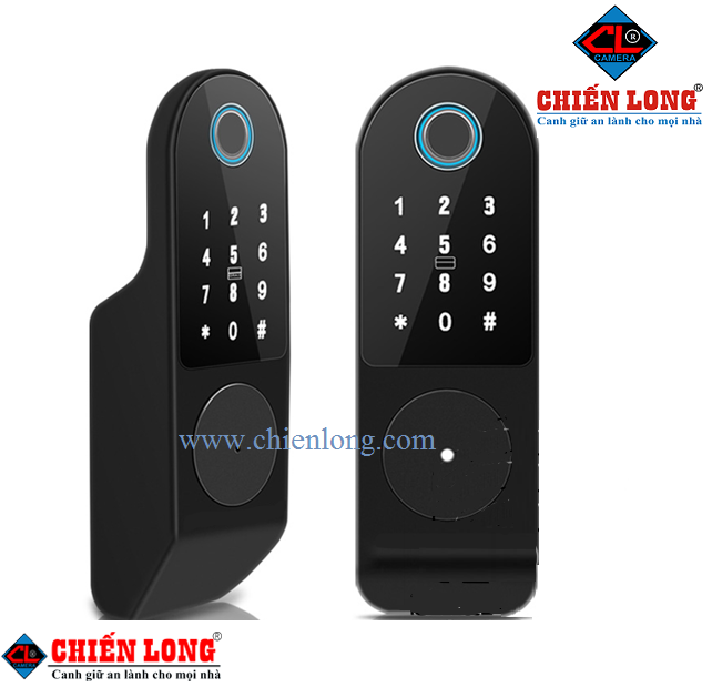 Khóa Cổng thông minh sử dụng Pin Vân Tay Mã Số Thẻ Từ Remote Smartdorlock  CL-IDL8B