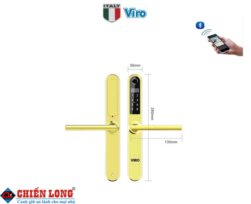 Khóa cửa Xingfa Smartlock 5in1 Viro VR-S31A