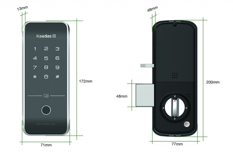 Khóa cửa vân tay KAADAS R7 - Sản phẩm  KAADAS R7 chính hãng của Đức