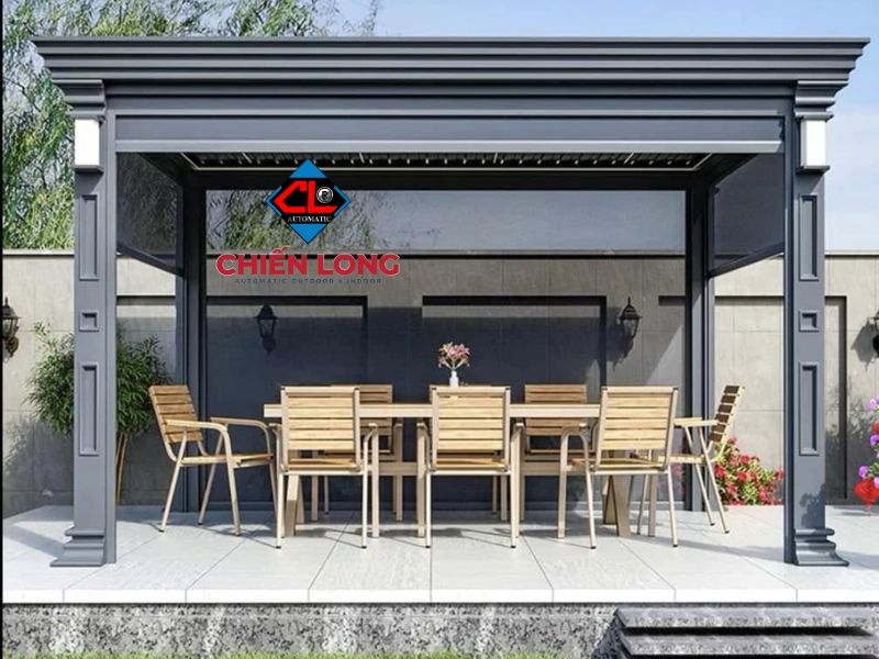 Vẻ đẹp bền bỉ theo năm tháng với nhà chòi hợp kim nhôm cao cấp