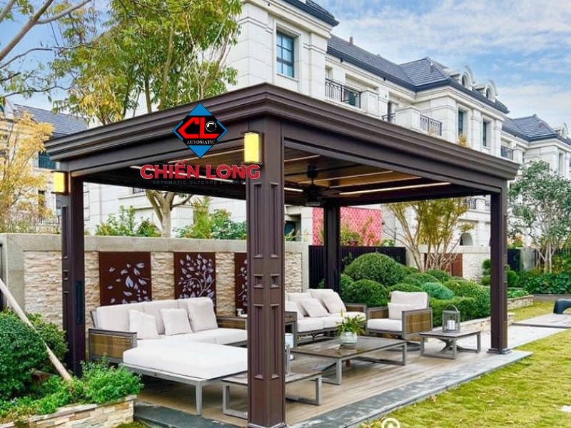 Vẻ đẹp bền bỉ theo năm tháng với nhà chòi hợp kim nhôm cao cấp