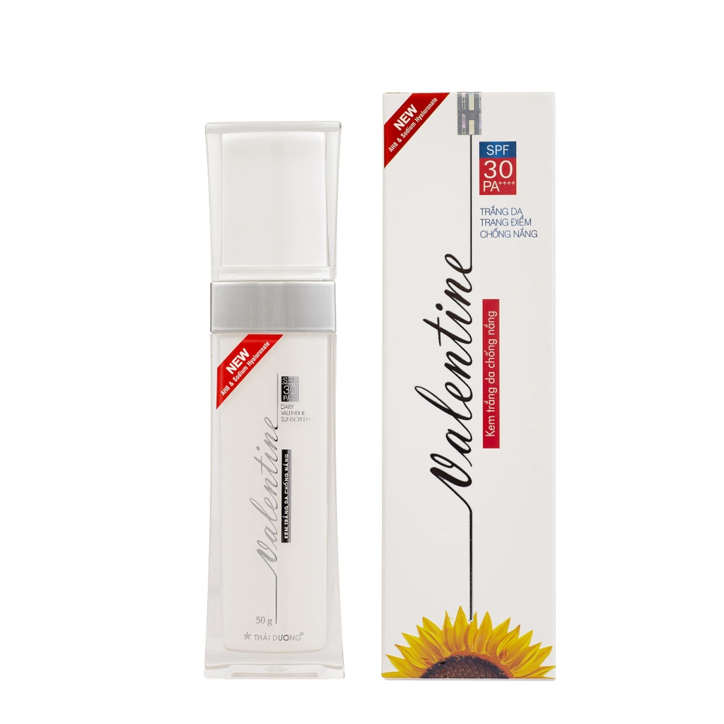 KEM TRẮNG DA CHỐNG NẮNG VALENTINE SPF30 PA +++ New