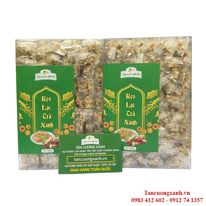 Kẹo Lạc Trà Xanh 600gram