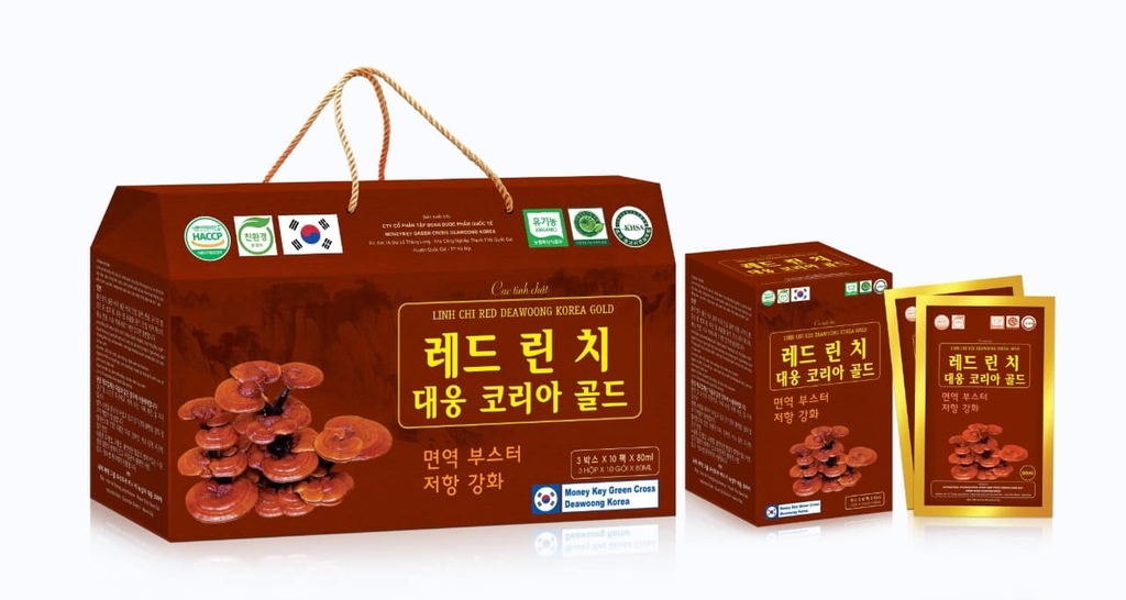 Linh Chi Red Deawoong Korea Gold