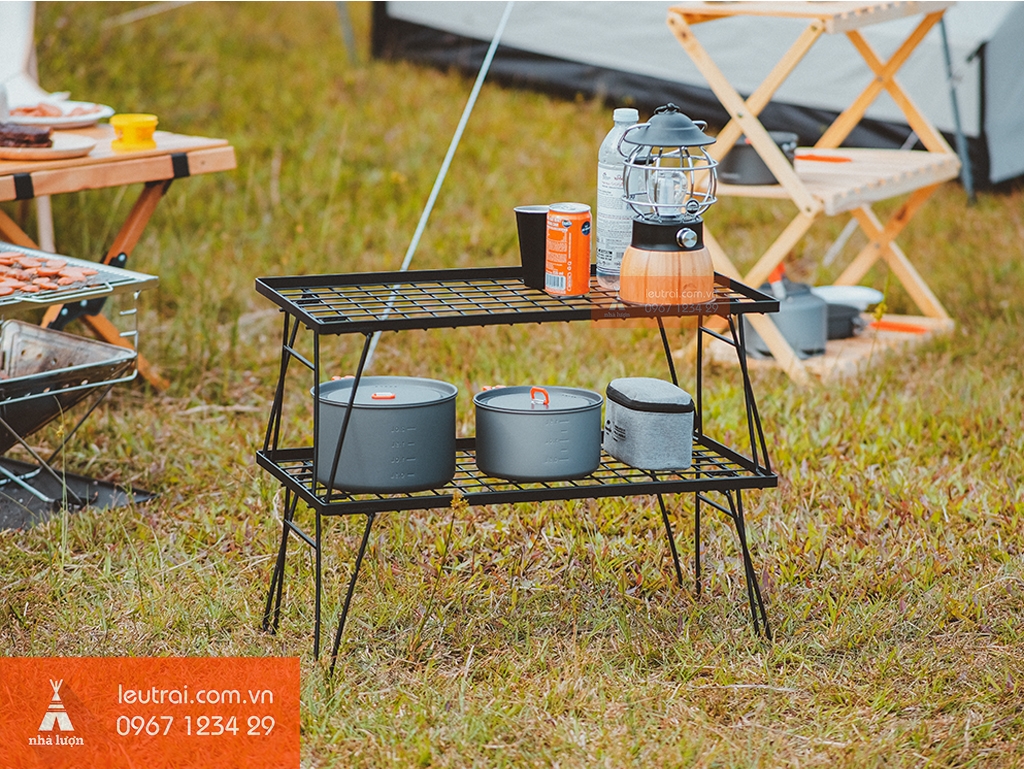 Kệ để đồ dã ngoại Campingmoon T-230