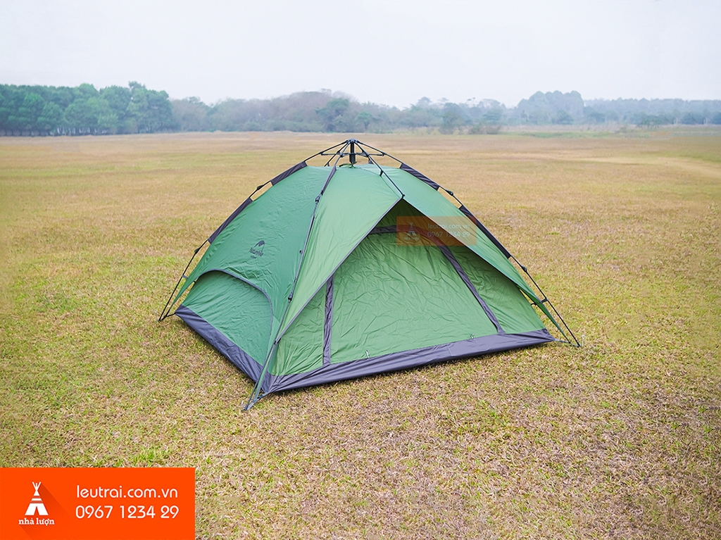 Lều cắm trại tự bung 3-4 người Naturehike NH21ZP008