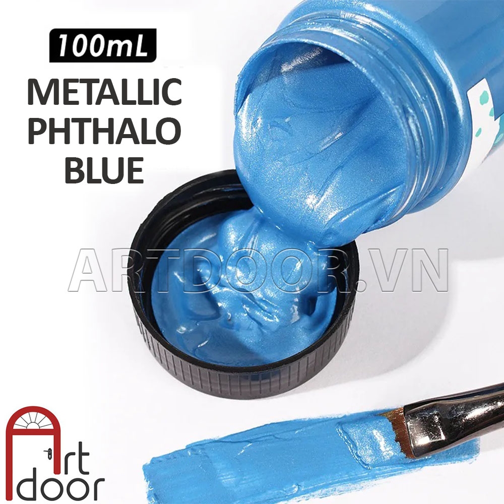 Màu vẽ Acrylic MONT MARTE Hũ (100ml) custom áo, vải, gỗ, kính, tô tượng, đất sét, số hóa