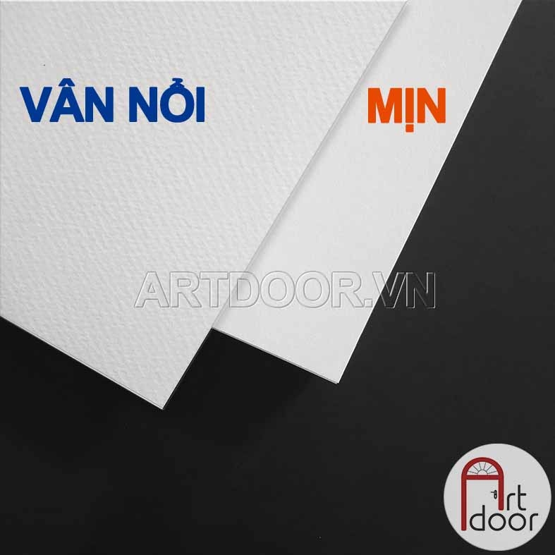 Sổ vẽ màu nước CLAIREFONTAINE Paint On Pad dạng sổ xé dày 250gsm (vân mịn/ nổi)