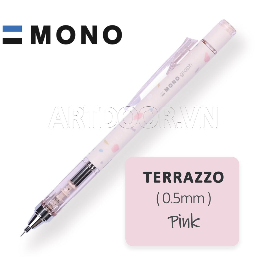 Bút chì bấm TOMBOW Mono Graph Terrazzo Limited (đầu 05)