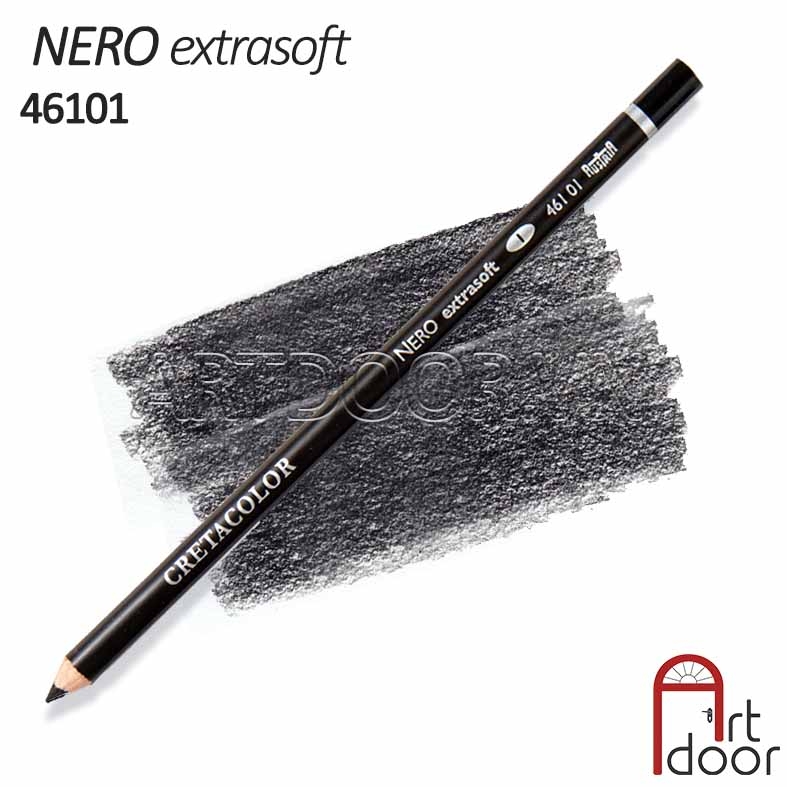 Bút chì than Đen Mịn CRETACOLOR Nero (cây lẻ)