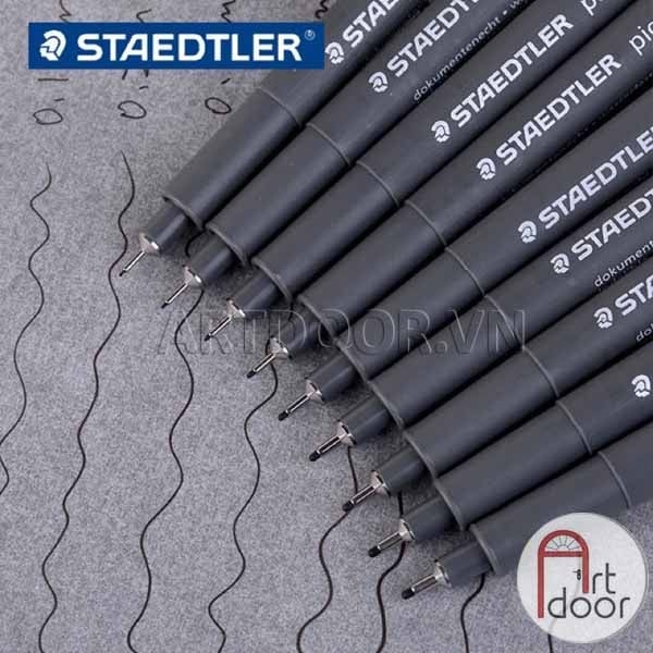 Bút đi nét Đen STAEDTLER Mars 308 kháng nước (cây lẻ)