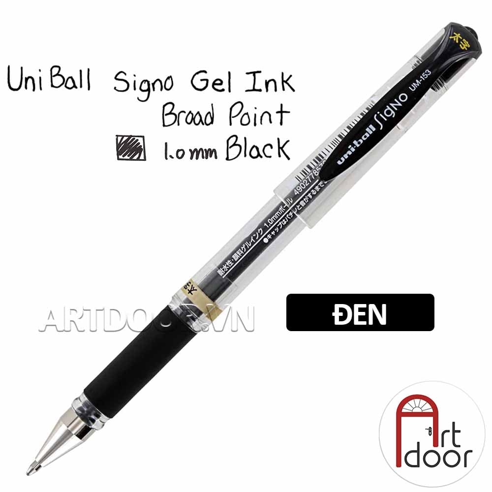 Bút màu UNI Ball Signo broad mực nước (cây lẻ) - [xả kho]