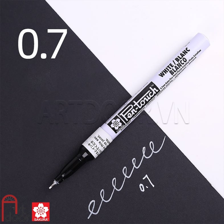 Bút sơn Acrylic SAKURA Pentouch lâu phai (hàng Nhật) vẽ vải, nhựa, kính, gỗ, đá, sứ, làm thiệp