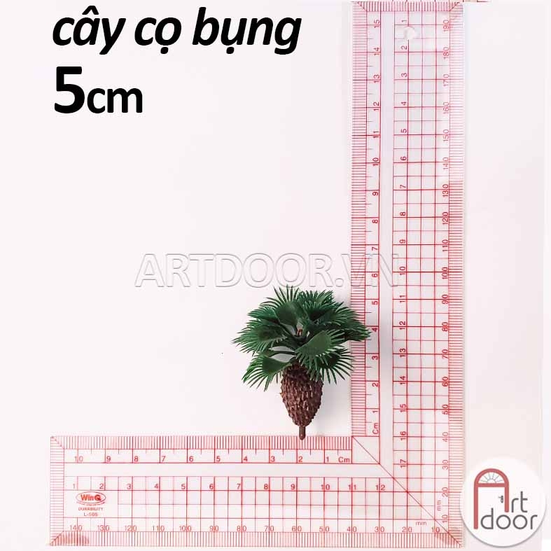 Cây mô hình Cọ, Dừa làm thủ công - [xả kho]