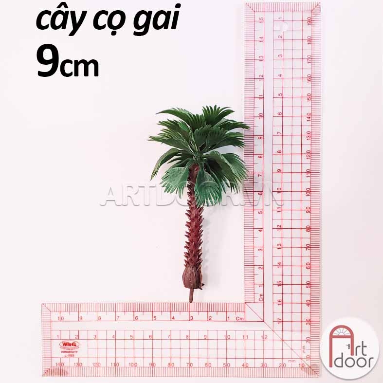 Cây mô hình Cọ, Dừa làm thủ công - [xả kho]