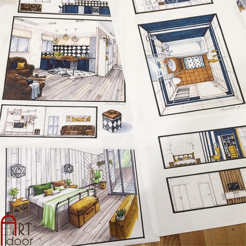 Giấy vẽ chì ROKI truyền thần, marker 180~250gsm (vân mịn)