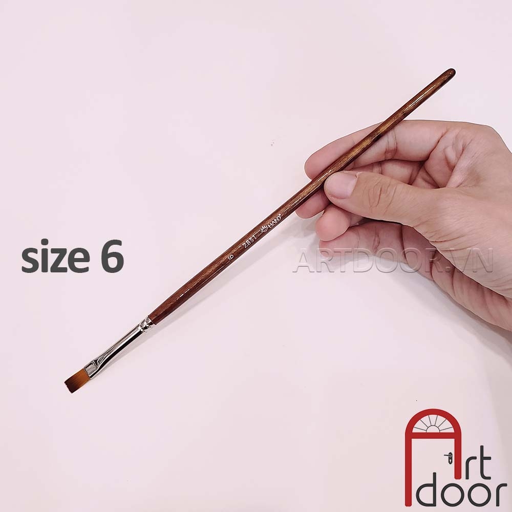 Cọ vẽ đầu Vuông HAND (ZBS1)