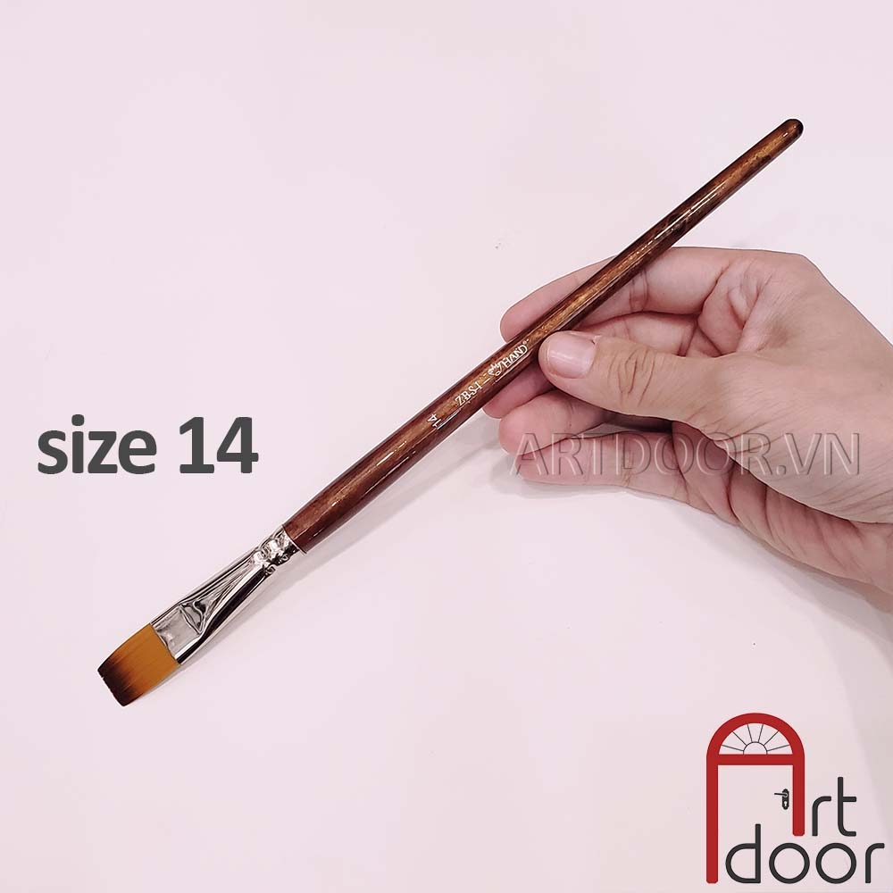 Cọ vẽ đầu Vuông HAND (ZBS1)
