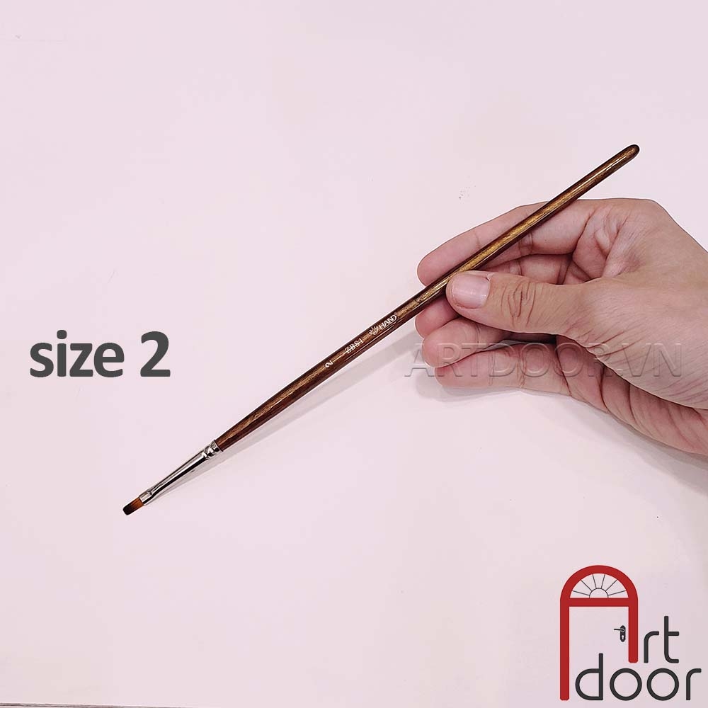 Cọ vẽ đầu Vuông HAND (ZBS1)