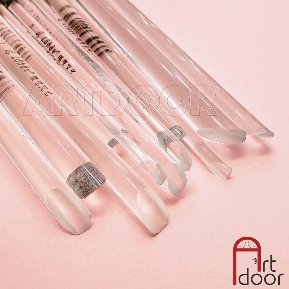 Cọ vẽ đầu Vuông LOHEV thân Trong (586) tập vẽ màu Nước, Acrylic, Gouache, tô tượng, đất sét, số hoá