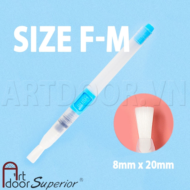 Cọ vẽ bơm nước SUPERIOR Waterbrush vẽ màu nước tiện lợi