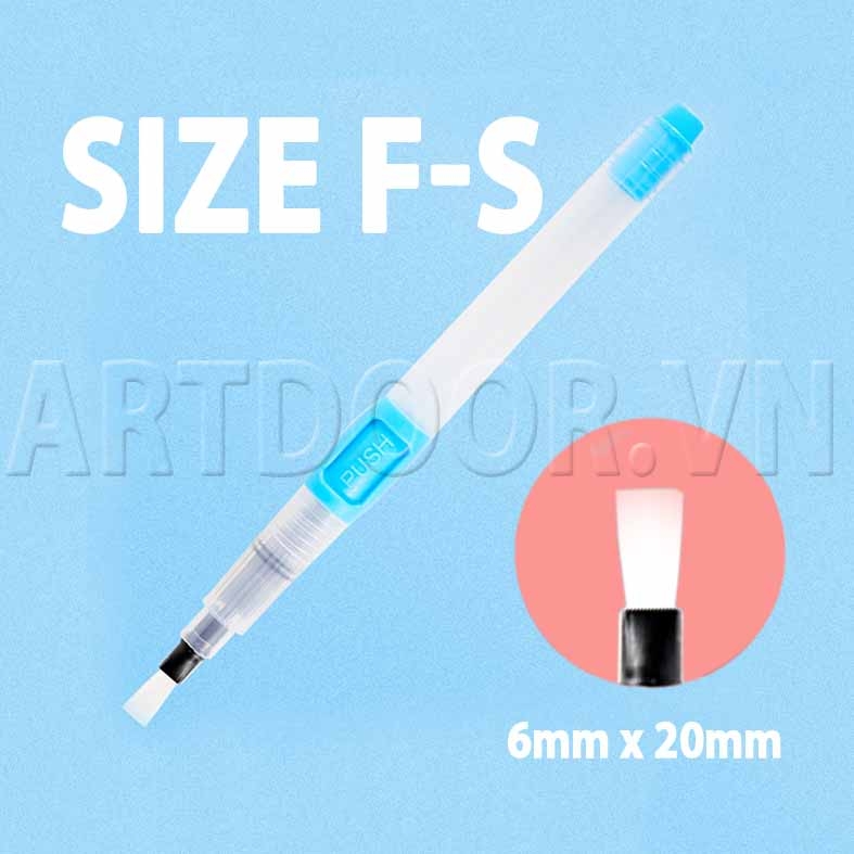 Cọ vẽ bơm nước SUPERIOR Waterbrush vẽ màu nước tiện lợi