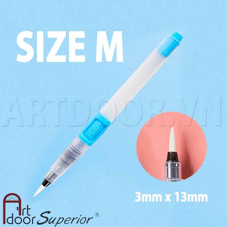 Cọ vẽ bơm nước SUPERIOR Waterbrush vẽ màu nước tiện lợi