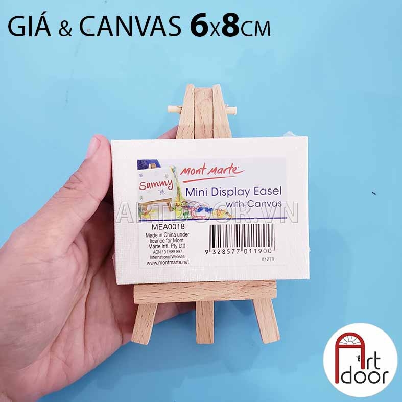 Canvas vẽ tranh MONT MARTE Mini siu nhỏ xinh - [xả kho]