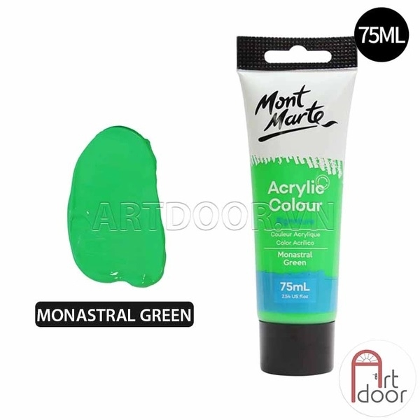 Màu vẽ Acrylic MONT MARTE Tuýp (75ml) custom áo, vải, gỗ, kính, tô tượng, đất sét, số hóa