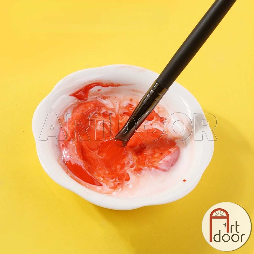 Pha loãng màu Acrylic MARIES (100ml) khắc phục màu khô đặc, làm lỏng mướt màu
