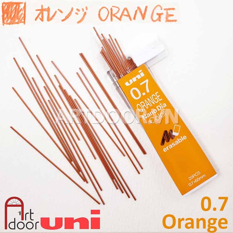 Ruột ngòi chì bấm nhiều Màu UNI Color (05/07)